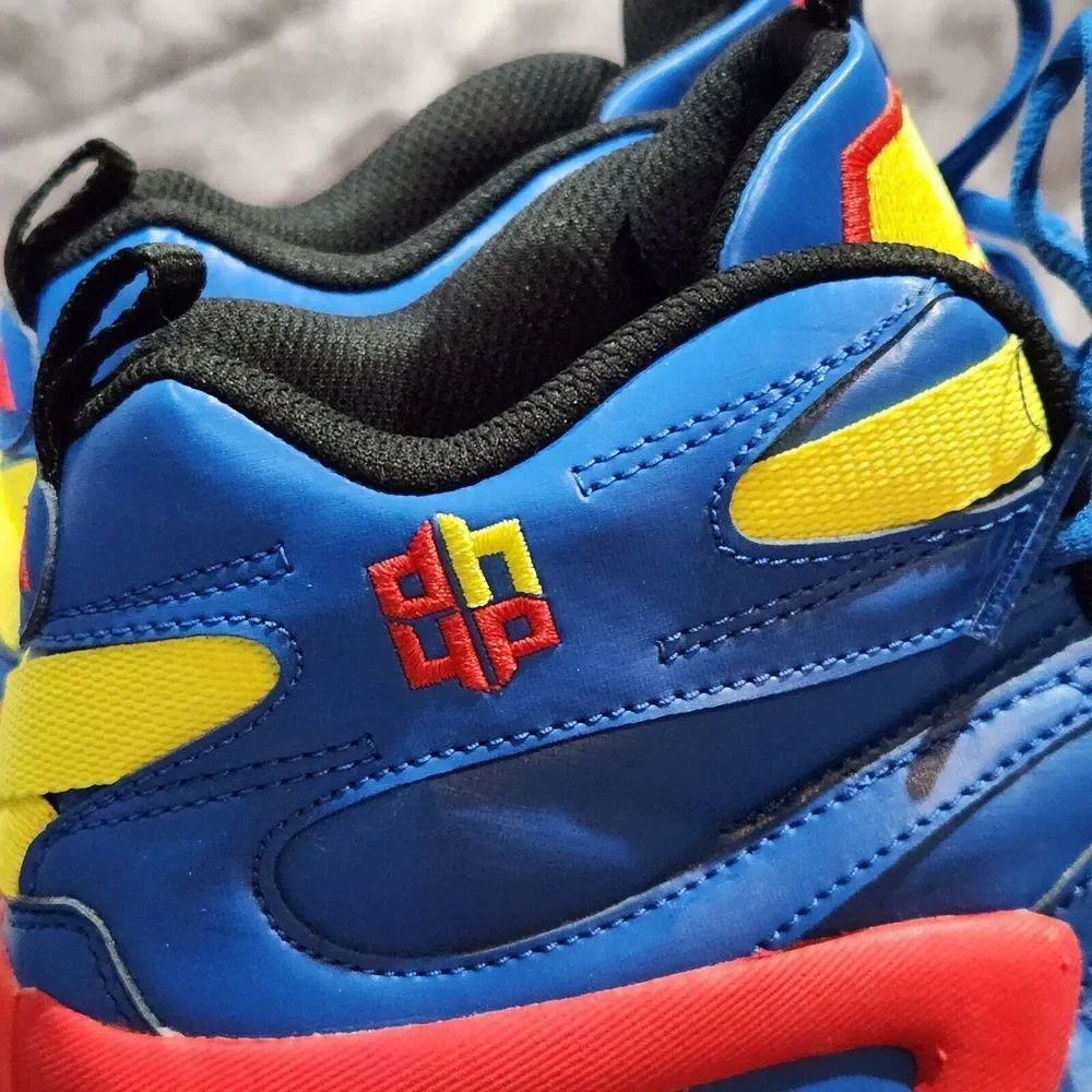Adidas Crazy 8 Kobe Bryant Shoes Blue Red Yellow Superman Dwight Howard Size 6.5